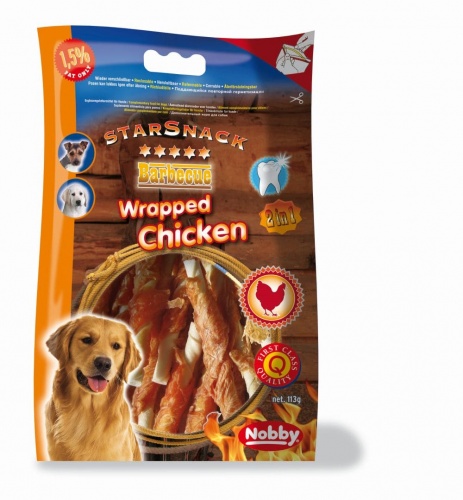 StarSnack Barbecue Wrapped Chicken